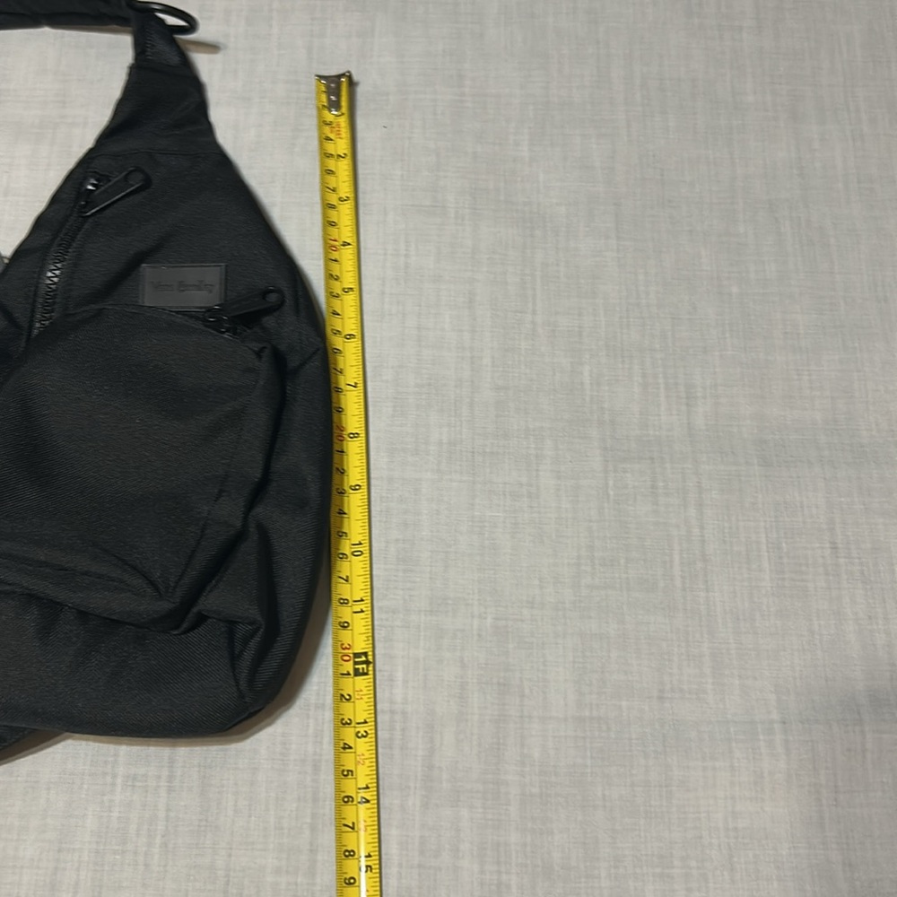 NWOT Vera Bradley Black Sling Bag - Picture 6 of 11